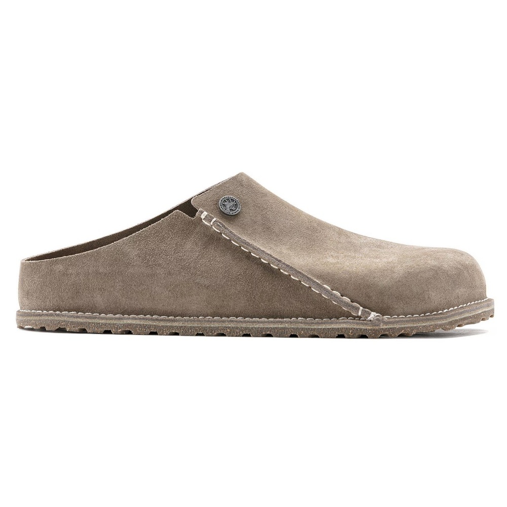 Birkenstock Zermatt Premium Suede Leather Gray Taupe EU Size 39 US Size 8-8.5 - Picture 3 of 7